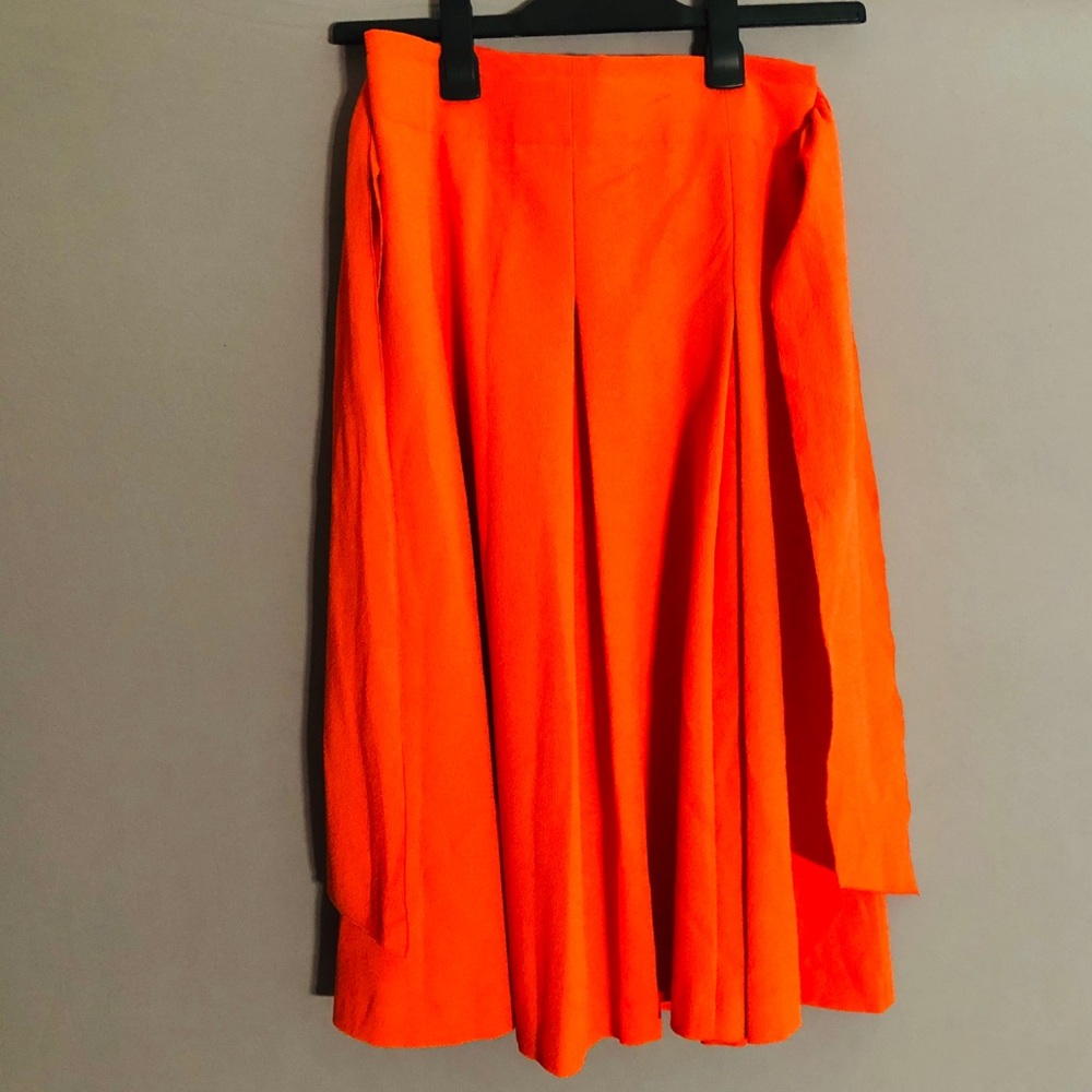Ann Taylor Orange Skirt